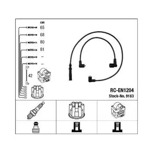 NGK 9163 Zündleitungssatz RC-EN1204 für NISSAN NGK 9163 Zündleitungssatz RC-EN1204 für NISSAN