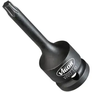 VIGOR V7017-T40 1/2 TORX-SCHLAGSCHR.DREHER-EINSATZ T40 VIGOR V7017-T40 1/2 TORX-SCHLAGSCHR.DREHER-EINSATZ T40