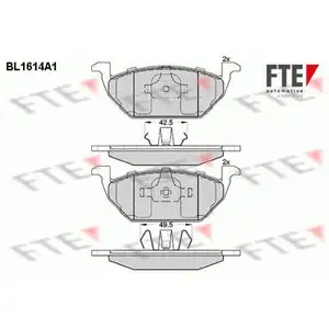 Bremsbelagsatz Scheibenbremse Fte 9010249 für Audi für Seat für Skoda für VW Bremsbelagsatz Scheibenbremse Fte 9010249 für Audi für Seat für Skoda für VW