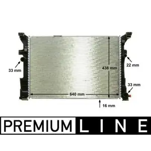 K&uuml;hler Motork&uuml;hlung Mahle CR 2169 000P Behr *** Premium Line *** f&uuml;r Infiniti