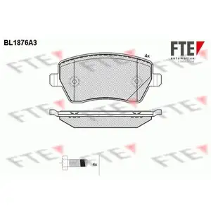 Bremsbelagsatz Scheibenbremse Fte 9010460 für Lada für Mercedes Benz für Nissan Bremsbelagsatz Scheibenbremse Fte 9010460 für Lada für Mercedes Benz für Nissan