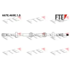 FTE 9240992 Bremsschlauch - 667E.469E.1.0 FTE 9240992 Bremsschlauch - 667E.469E.1.0