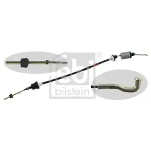 FEBI BILSTEIN 04207 Kupplungsseilzug für OPEL FEBI BILSTEIN 04207 Kupplungsseilzug für OPEL