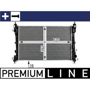 MAHLE CR 1997 000P Kühlmittelkühler MAHLE CR 1997 000P Kühlmittelkühler