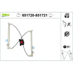 VALEO 851720 Fensterheber VL - Seat LEON (12->) VALEO 851720 Fensterheber VL - Seat LEON (12->)