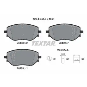 TEXTAR 2618801 PKW SBB f&uuml;r RENAULT, DACIA, NISSAN, MITSUBISHI