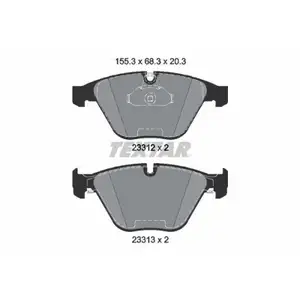 Textar Bremsenset Bremsscheiben Ø348 belüftet Beläge Ceramic vorn WK BMW 7er Textar Bremsenset Bremsscheiben Ø348 belüftet Beläge Ceramic vorn WK BMW 7er