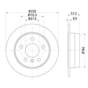 Mintex MDC1846 Bremsscheiben 2 Stück MERCEDES-BENZ Mintex MDC1846 Bremsscheiben 2 Stück MERCEDES-BENZ