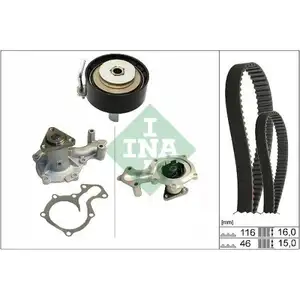 INA 530 0745 30 Wasserpumpe + Zahnriemensatz INA 530 0745 30 Wasserpumpe + Zahnriemensatz