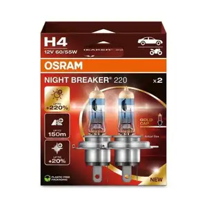 OSRAM 64193NB220-2HB Glühlampe H4 60/55W 12V OSRAM 64193NB220-2HB Glühlampe H4 60/55W 12V