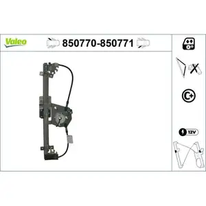 VALEO 850770 Fensterheber (ohne Motor) h l OPEL ASTRA VALEO 850770 Fensterheber (ohne Motor) h l OPEL ASTRA