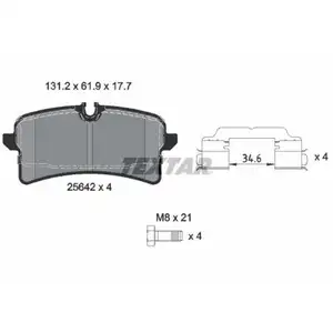 TEXTAR 2564203 PKW SBB f&uuml;r PORSCHE