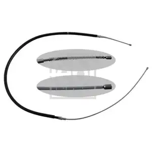 FEBI BILSTEIN 49623 Handbremsseil für SKODA, SEAT, VW FEBI BILSTEIN 49623 Handbremsseil für SKODA, SEAT, VW