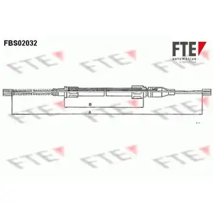 FTE 9250040 Bremsseil - FBS02032 FTE 9250040 Bremsseil - FBS02032
