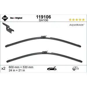 SWF 119106 SWF Das Original Aquablade (x2) SA106 SWF 119106 SWF Das Original Aquablade (x2) SA106