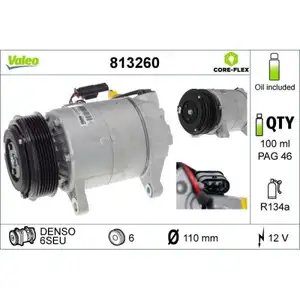 VALEO 813260 Kompressor BMW 2 Active Tourer(F45) 218i VALEO 813260 Kompressor BMW 2 Active Tourer(F45) 218i