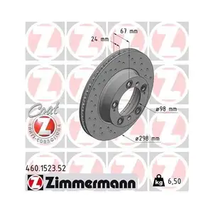 Original ZIMMERMANN 460.1523.52 Bremsscheiben 2 Stück für PORSCHE Original ZIMMERMANN 460.1523.52 Bremsscheiben 2 Stück für PORSCHE