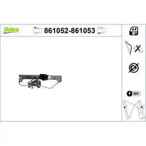 VALEO 861052 Fensterheber Nur Mechanismus RL Ford VALEO 861052 Fensterheber Nur Mechanismus RL Ford