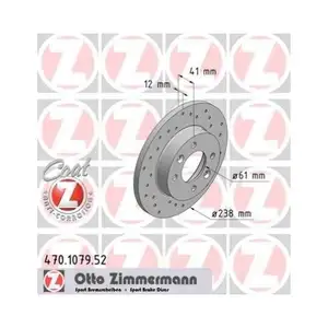 ZIMMERMANN 470.1079.52 Bremsscheiben 2 Stück für RENAULT DACIA ZIMMERMANN 470.1079.52 Bremsscheiben 2 Stück für RENAULT DACIA
