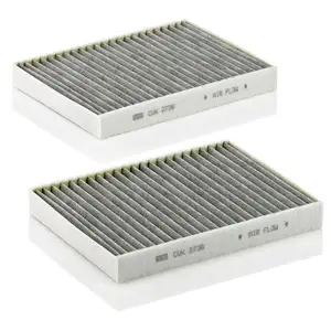 MANN-FILTER CUK 2736-2 Innenraumluftfilter für BMW, BENTLEY, ROLLS-ROYCE, ALPINA MANN-FILTER CUK 2736-2 Innenraumluftfilter für BMW, BENTLEY, ROLLS-ROYCE, ALPINA