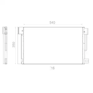 MAHLE AC 367 000S A/C-Kondensator f&uuml;r OPEL, CITRO&Euml;N, ALFA, FIAT, PEUGEOT, ABARTH
