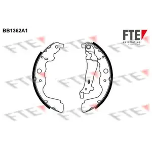 Bremsbackensatz Fte 9100110 für Lada für Mercedes Benz für Renault für Dacia Bremsbackensatz Fte 9100110 für Lada für Mercedes Benz für Renault für Dacia