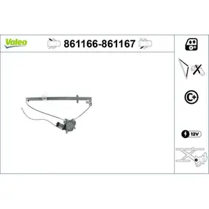 Fensterheber Valeo 861166 für Toyota Hinten Links Fensterheber Valeo 861166 für Toyota Hinten Links