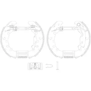 TEXTAR 84065300 PKW Bremsbacken Kits TEXTAR 84065300 PKW Bremsbacken Kits