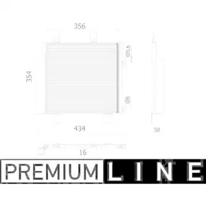 MAHLE AC 899 000P A/C-Kondensator für TOYOTA, PEUGEOT, CITROËN MAHLE AC 899 000P A/C-Kondensator für TOYOTA, PEUGEOT, CITROËN