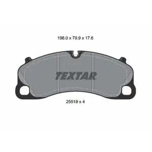 TEXTAR 2551901 PKW SBB für PORSCHE TEXTAR 2551901 PKW SBB für PORSCHE