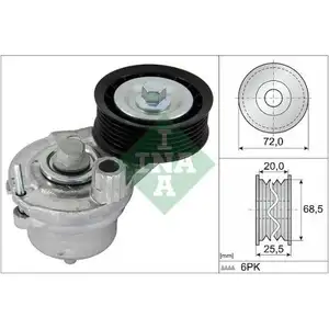Riemenspanner Keilrippenriemen Schaeffler Ina 534 0703 10 für Opel für Vauxhall Riemenspanner Keilrippenriemen Schaeffler Ina 534 0703 10 für Opel für Vauxhall