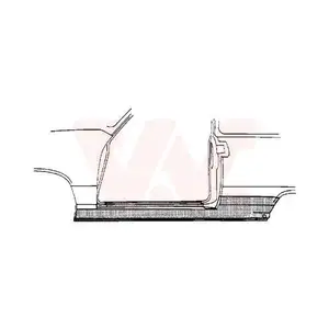 VAN WEZEL Schweller 2türig li. 5880101 VAN WEZEL Schweller 2türig li. 5880101