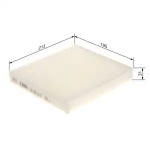 BOSCH 1 987 435 130 Filter, Innenraumluft M5130 f&uuml;r SUBARU