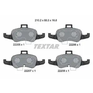 TEXTAR 2220501 PKW SBB f&uuml;r AUDI
