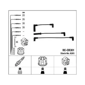 NGK 8283 Z&uuml;ndleitungssatz RC-CR301 f&uuml;r JEEP