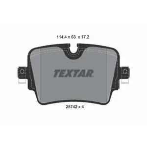 TEXTAR 2574201 PKW SBB TEXTAR 2574201 PKW SBB