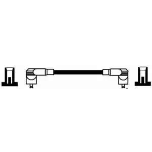 NGK 36041 Zündleitung 214 050 für AUDI NGK 36041 Zündleitung 214 050 für AUDI