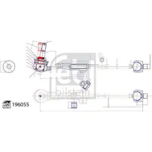 FEBI BILSTEIN 196055 Spurstange für BMW FEBI BILSTEIN 196055 Spurstange für BMW