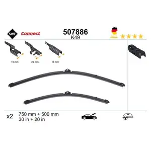 SWF 507886 SWF Connect Made in Germany (x2) K49