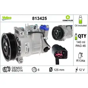 VALEO 813425 Kompressor AUDI A4, A5, A6, Q5