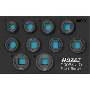 HAZET 900SK/10 SCHLAGSCHRAUBER-SATZ