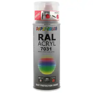 Ral Lack Dupli Color 349713 Ral Acryl Ral 7031 Blaugrau Glänzend 400 Ml Ral Lack Dupli Color 349713 Ral Acryl Ral 7031 Blaugrau Glänzend 400 Ml