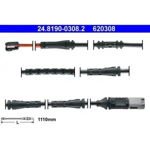 ATE Bremsbeläge hinten + Warnkontakt BMW 5er Touring F11 ATE Bremsbeläge hinten + Warnkontakt BMW 5er Touring F11