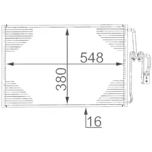 Kondensator Klimaanlage Mahle AC 335 000S Behr für Opel für Vauxhall für Holden Kondensator Klimaanlage Mahle AC 335 000S Behr für Opel für Vauxhall für Holden