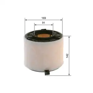 Luftfilter Bosch F 026 400 677 f&uuml;r Audi f&uuml;r VW