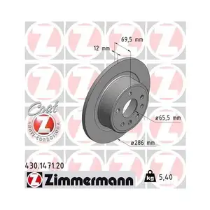 ZIMMERMANN 430.1471.20 Bremsscheiben 2 Stück OPEL ZIMMERMANN 430.1471.20 Bremsscheiben 2 Stück OPEL