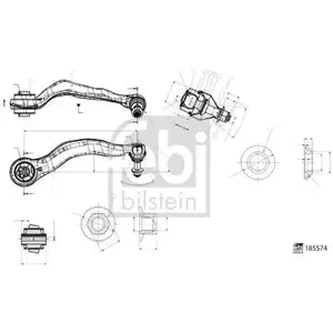FEBI BILSTEIN 185574 Querlenker f&uuml;r BMW