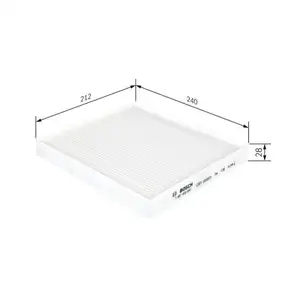 BOSCH 1 987 435 087 Filter, Innenraumluft M5087 BOSCH 1 987 435 087 Filter, Innenraumluft M5087