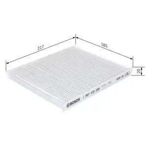 BOSCH 1 987 435 088 Filter, Innenraumluft M5088
