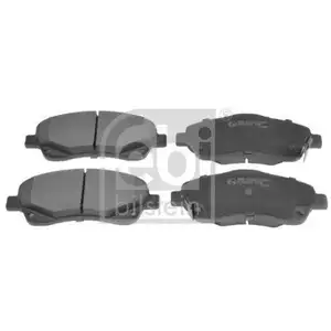 FEBI BILSTEIN 16653 Bremsbelagsatz für TOYOTA FEBI BILSTEIN 16653 Bremsbelagsatz für TOYOTA